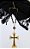 Colar Curto Cruz Black. - Imagem 1
