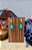 Brinco Gota Turquesa Base Lisa. - Imagem 5