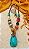 Colar Longo Resinas Mil Cores. - Imagem 3
