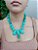 Maxi Colar Curto Resinas Turquesa Esverdeado. - Imagem 10