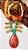 Maxi Colar Gota Laranja. - Imagem 2