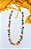 Colar Curto Cascalhos Coloridos. - Imagem 5