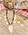 Colar Folha Madreperolas. - Imagem 1
