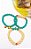 Kit Pulseiras Nude e Turquesa Verde. - Imagem 2