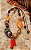 Colar Curto Coral Misturas. - Imagem 1