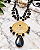 Colar Curto Mandala Preto. - Imagem 4