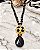 Colar Curto Gota Preta. - Imagem 4