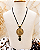 Colar Longo Mandala Gota. - Imagem 3