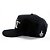 Boné Snapback Darraíz Preto Aba Curva - Imagem 2