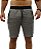 Bermuda Masculina Moletom Cinza Carbon - Imagem 2