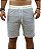 Bermuda Masculina Moletom Cinza Lacus (curta) - Imagem 2
