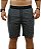 Bermuda Masculina Moletom Cinza Ray (curta) - Imagem 2