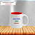Caneca Personalizada Alça Branca e Interior Colorido Cerâmica 325ml (Diversas Cores). - Imagem 4