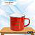 Caneca de Metal com Borda Prata Personalizada 325ml (Diversas Cores) - Imagem 5