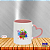 Caneca Personalizada Cerâmica 325ml Alça Coração e Interior Colorido - Imagem 4
