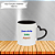 Caneca Personalizada Alça Coração e Interior Colorido Cerâmica 325ml (Div. Cores) - Imagem 10