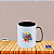 Caneca Personalizada Polímero (Plàstico) 325ml Alça e Interior Colorido - Imagem 5