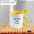 Caneca Personalizada com colher Cerâmica 325ml (Div. Cores) - Imagem 5