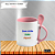 Caneca Personalizada com colher Cerâmica 325ml (Div. Cores) - Imagem 3