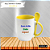 Caneca Personalizada Cônica com colher Cerâmica 325ml (Div. Cores) - Imagem 2