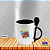 Caneca Personalizada Cônica de Cerâmica 325ml com Colher - Imagem 7