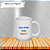 Caneca Personalizada Splash Fosca Branca com Degrade Cerâmica 325ml (Div. Cores) - Imagem 4