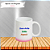 Caneca Personalizada Splash Fosca Branca com Degrade Cerâmica 325ml (Div. Cores) - Imagem 5