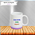 Caneca Personalizada Splash Fosca Branca com Degrade Cerâmica 325ml (Div. Cores) - Imagem 2