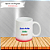 Caneca Personalizada Splash Fosca Branca com Degrade Cerâmica 325ml (Div. Cores) - Imagem 3