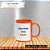 Caneca Personalizada com Faixa Branca Cerâmica 325ml (Div. Cores) - Imagem 3