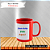 Caneca Personalizada com Faixa Branca Cerâmica 325ml (Div. Cores) - Imagem 4
