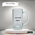 Caneca de Chopp Lisa Personalizada Vidro Cristal 475ml - Imagem 1