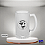 Caneca de Chopp Personalizada Vidro Jateado 475ml - Imagem 1