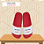 Chinelo Personalizado Slide Vermelho - Imagem 1