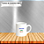 Caneca (Xícara) Personalizada Cerâmica de café 180 ml. - Imagem 1