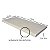 Kit 5 Peças Borda Atérmica Peito de Pombo 50x25x2,3x1,5cm Salinas Areia de Quartzo - Imagem 7