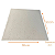 Borda Atérmica Para Piscina 50x50x2,0cm Linha Prime  Areia de Quatzo Ind. - Imagem 2