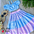 Conjunto Saia Midi e Cropped Candy Colors - Imagem 2