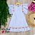 Vestido Laise Branco Premium - Imagem 1