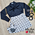 Conjunto Shorts-Saia Poá Branco com Camisa - Imagem 2