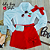 Conjunto Shorts-Saia Laço com Camisa Bufante - Imagem 2