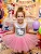Conjunto Body Paete Hello Kitty com Saia de Tule - Imagem 12