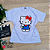 T-Shirt Hello Kitty Laço Branca - Imagem 1