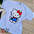 T-Shirt Hello Kitty Laço Branca - Imagem 2