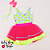 Conjunto Body Smile com Saia de Tule - Imagem 1