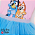 Conjunto Body Bluey com Saia de Tule - Imagem 4