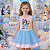 Conjunto Body Bluey com Saia de Tule - Imagem 1