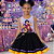 Conjunto Body Guerreiras com Saia de Tule - Imagem 1