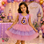 Vestido Paete Rapunzel - Imagem 1