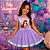 Conjunto Body Paete Ariel com Saia de Tule - Imagem 1